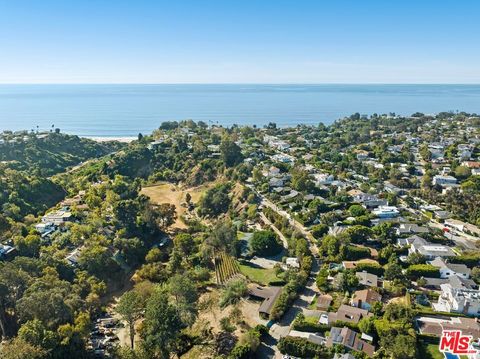 A home in Pacific Palisades