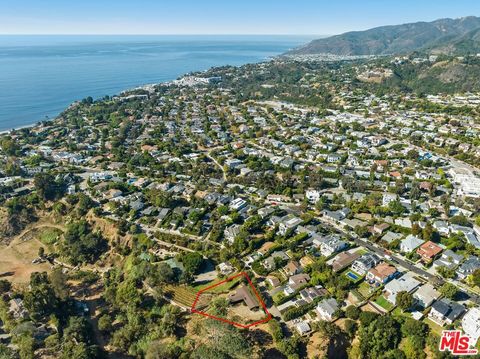 A home in Pacific Palisades