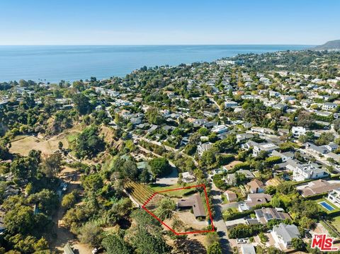 A home in Pacific Palisades