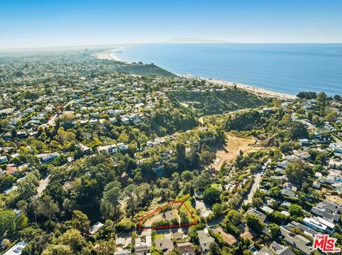 A home in Pacific Palisades