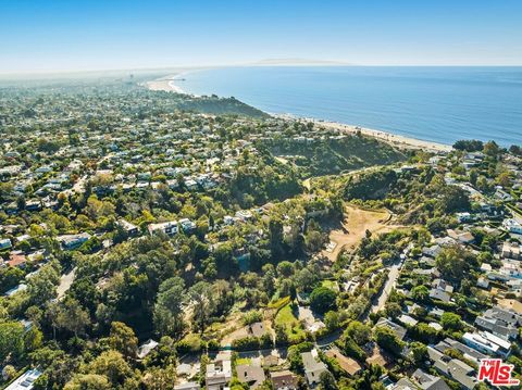 A home in Pacific Palisades