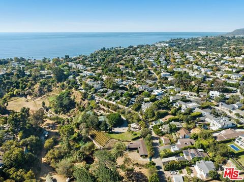 A home in Pacific Palisades