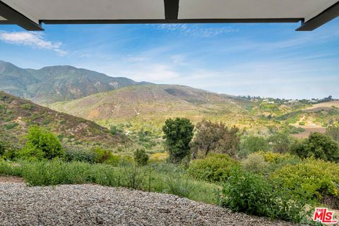 A home in Malibu