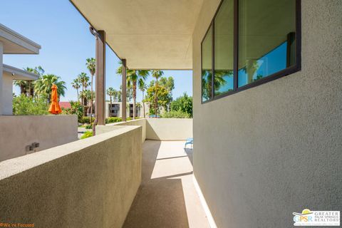 A home in Palm Springs