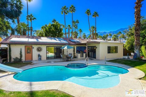 A home in Palm Springs