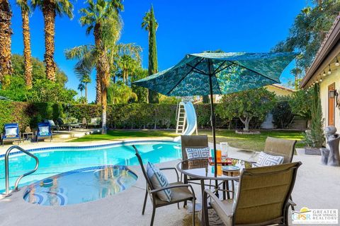 A home in Palm Springs