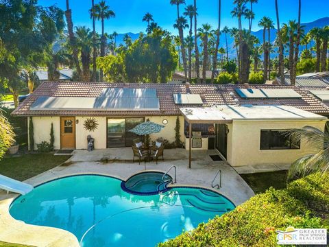 A home in Palm Springs