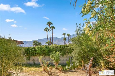 A home in Palm Springs