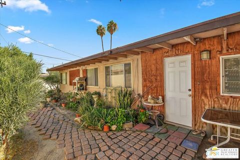 A home in Palm Springs