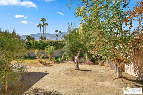 A home in Palm Springs