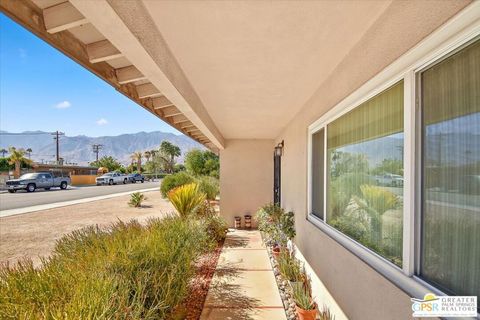 A home in Palm Springs