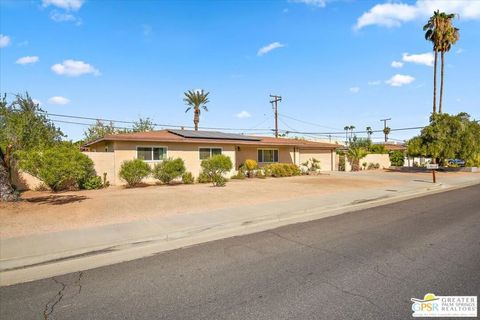 A home in Palm Springs