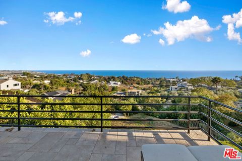 A home in Malibu