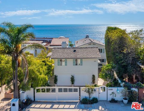 A home in Malibu