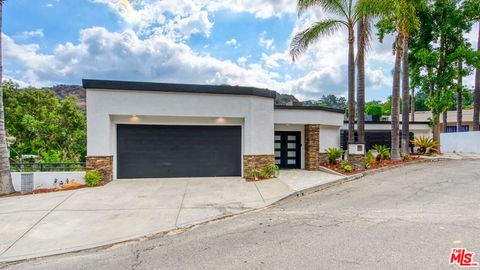 A home in Sherman Oaks