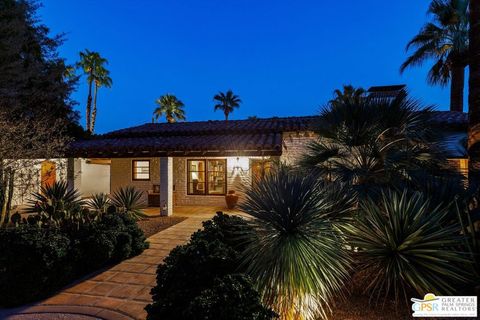 A home in Palm Springs