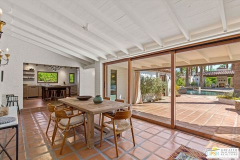 A home in Palm Springs