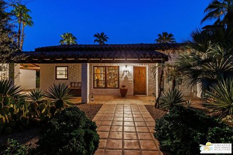 A home in Palm Springs