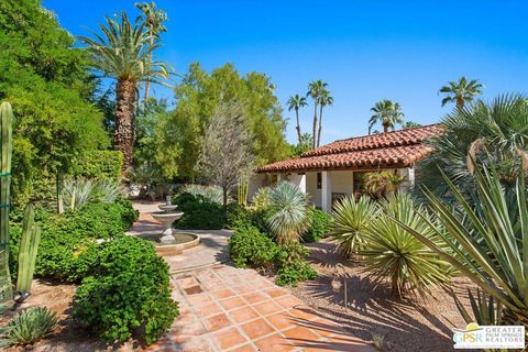 A home in Palm Springs