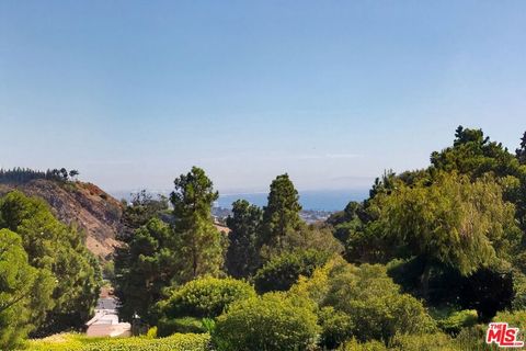 A home in Pacific Palisades