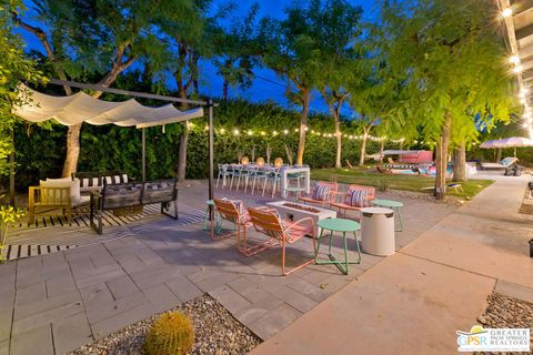 A home in Palm Springs