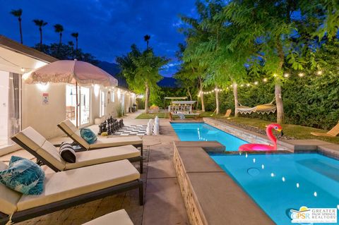 A home in Palm Springs