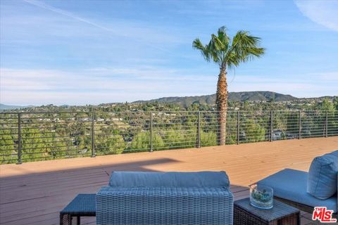 A home in Tarzana