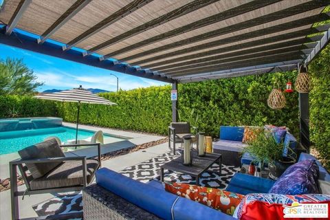 A home in Palm Springs