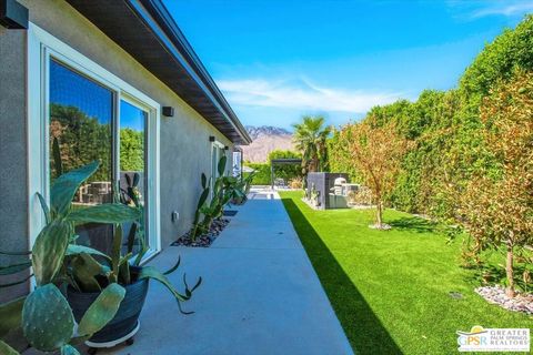 A home in Palm Springs