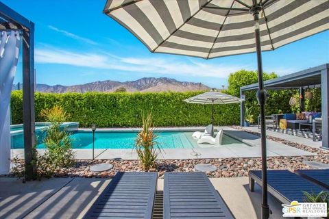 A home in Palm Springs