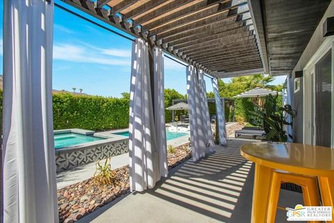 A home in Palm Springs