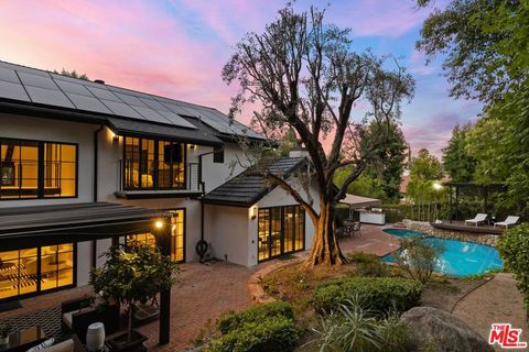 A home in Tarzana