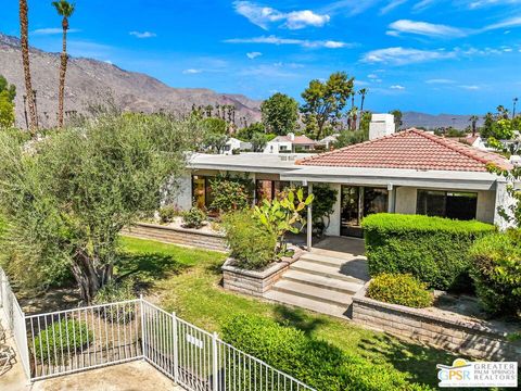 A home in Palm Springs