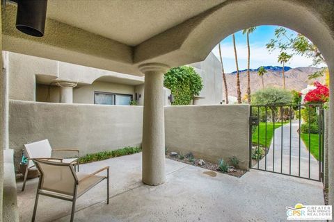 A home in Palm Springs