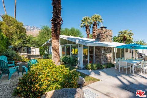 A home in Palm Springs