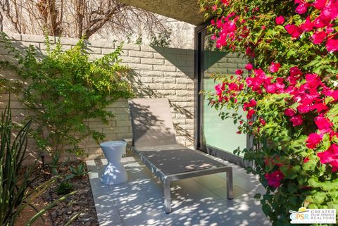 A home in Palm Springs