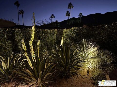 A home in Palm Springs