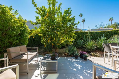 A home in Palm Springs