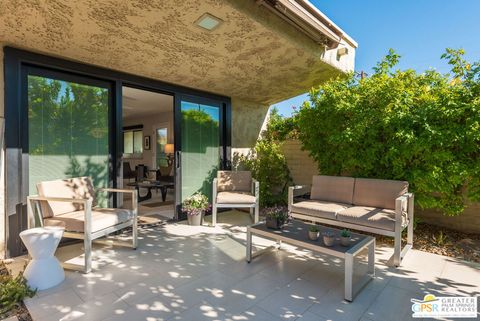 A home in Palm Springs