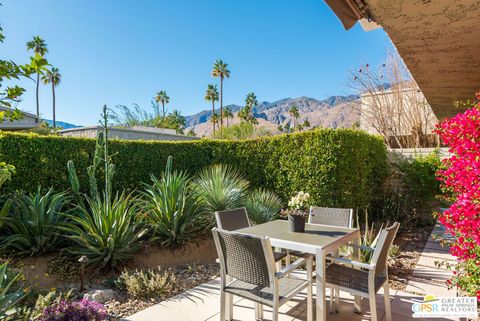 A home in Palm Springs