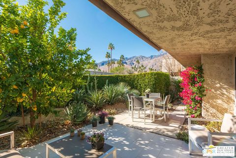 A home in Palm Springs