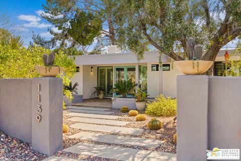 A home in Palm Springs