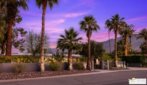 A home in Palm Springs