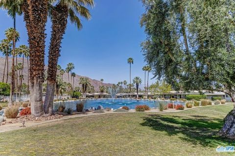 A home in Palm Springs