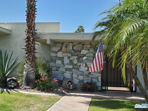 A home in Palm Springs