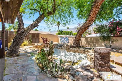 A home in Palm Springs