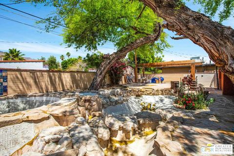 A home in Palm Springs