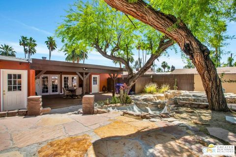 A home in Palm Springs