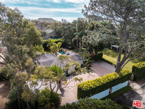 A home in Malibu