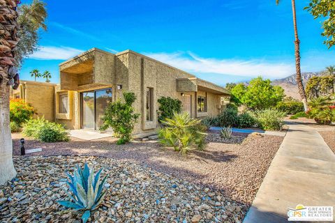 A home in Palm Springs